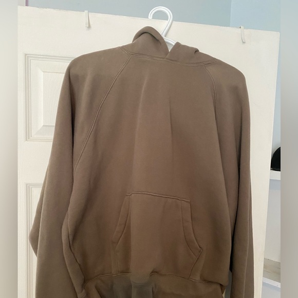Essentials taupe hoodie size small - Picture 2 of 2